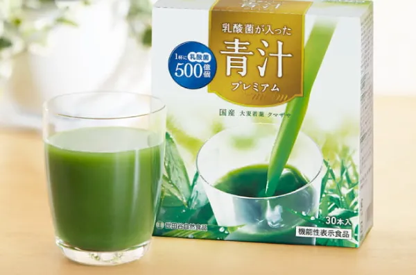 乳酸菌配合でお通じに効く青汁