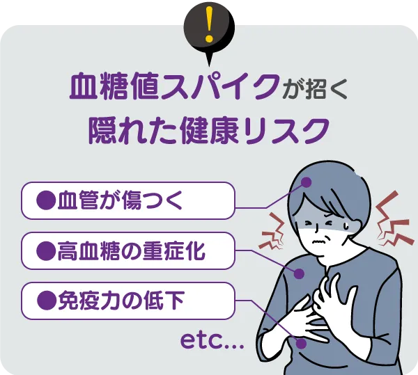 食後の血糖値・空腹時の血糖値を掘値すると、心筋梗塞などの深刻な健康被害の可能性あり。血糖値を下げるために、血糖値サプリを活用しましょう。