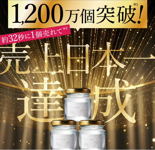 累計1200万個